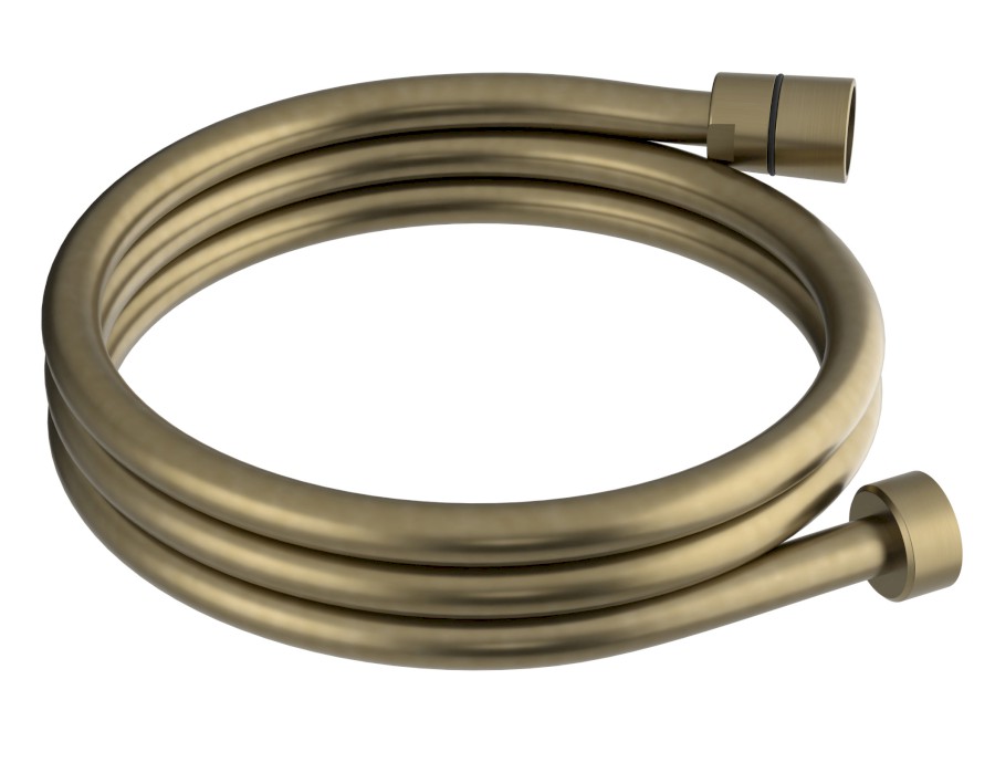 FLEX150GO (61696) POWERFLEX plastová sprchová hadice, 150cm, zlato mat FLEX150GO