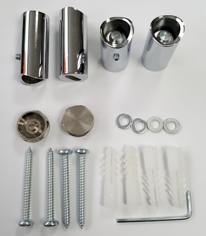 CARISMA montážní sada, chrom ND1801-14