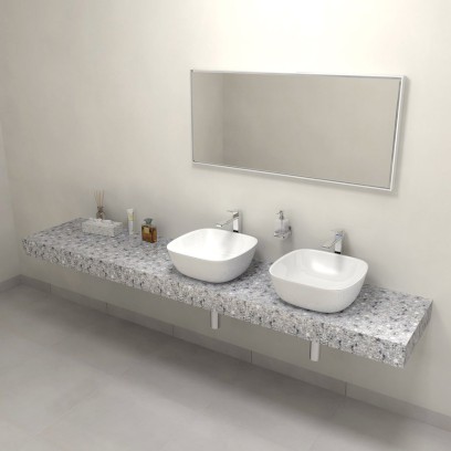 TAILOR rockstone deska 240x50 cm, provedení límce C TR240C