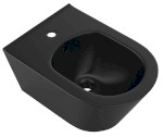 AVVA bidet závěsný 35,5x53 cm, černá mat 100324-110