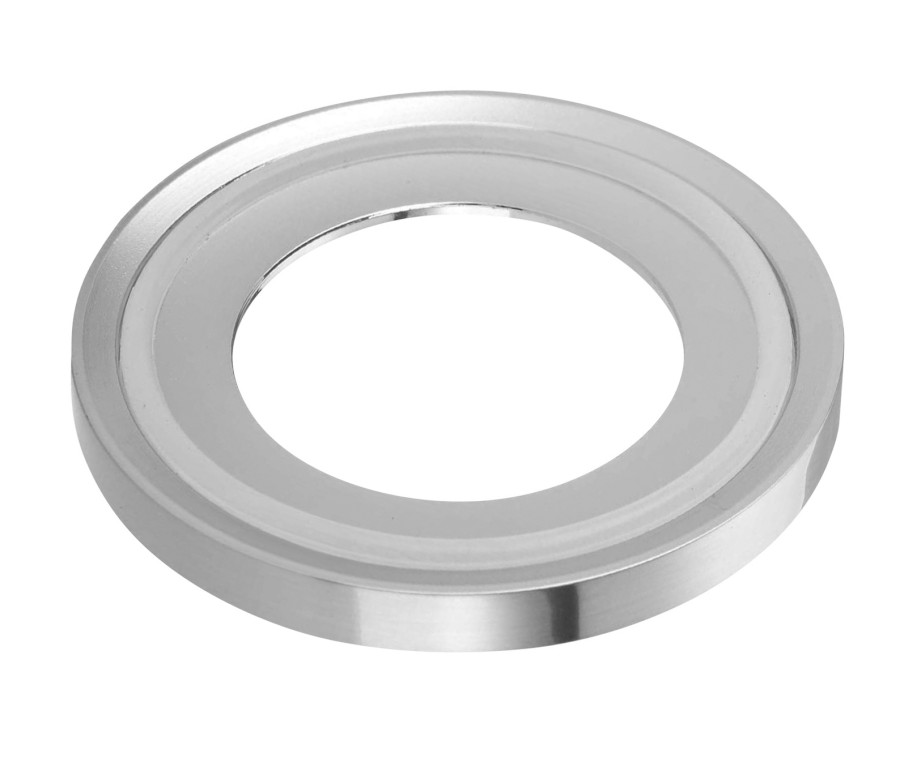 TY6401 (50907) Kovová podložka mezi umyvadlo a desku, výška 10mm, chrom TY6401