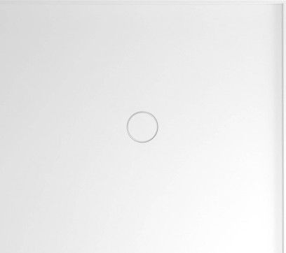 MIRAI sprchová vanička z litého mramoru, obdélník 90x80x1,8cm, pravá, bílá 73168