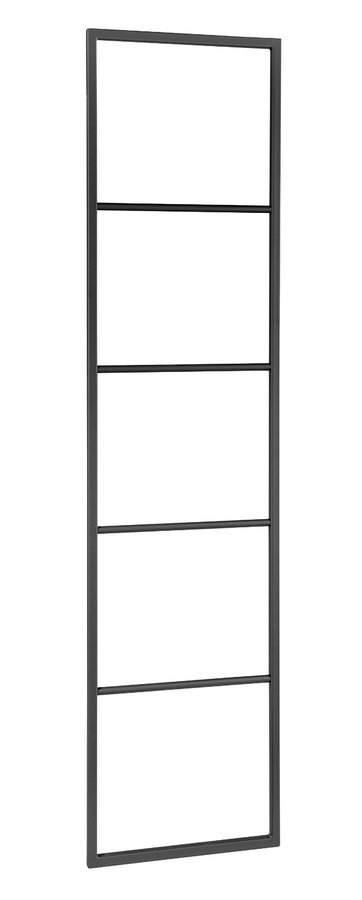 SKA sušák ručníků na opření 420x1700x20mm, černá mat SKA551