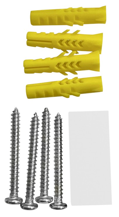 VARIO fixační sada k profilu, bílá mat NDGX03W