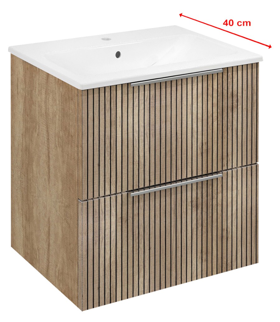 CR492-2322 (52328) CIRASA STRIP umyvadlová skříňka 48x54x39cm, dub alabama CR492-2322
