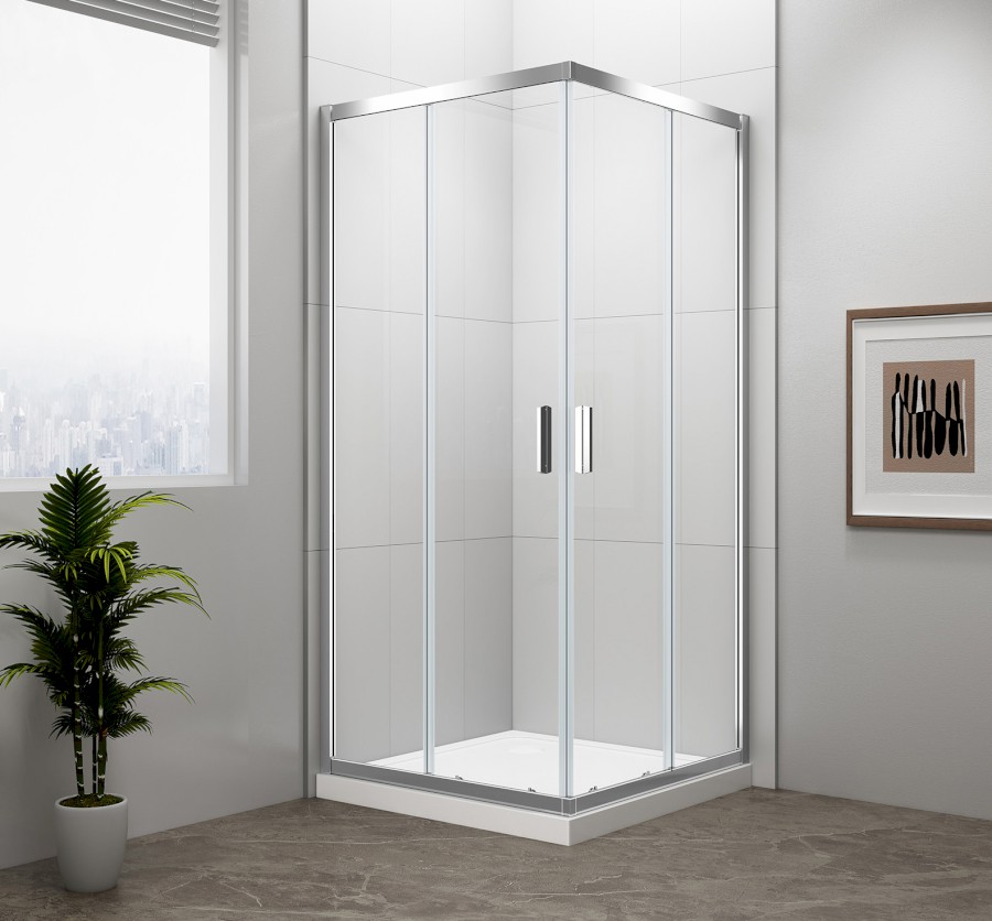 EL5315 (27222) EASY obdélníková sprchová zástěna 900x800mm, čiré sklo EL5315