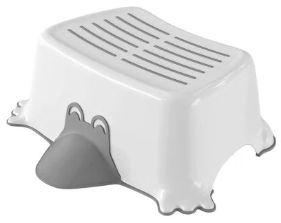 DUCK dětské protiskluzové stupátko do koupelny, šedá 366410