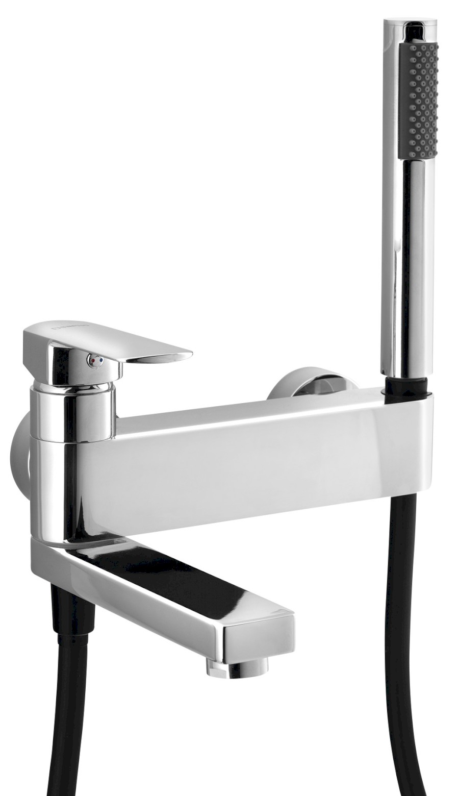 MG110 (59161) MIXONA nástěnná vanová baterie s ruční sprchou, otočné ramínko, chrom MG110