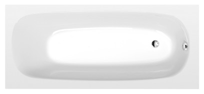 EBRO obdélníková vana 170x75x39cm, bílá 26711