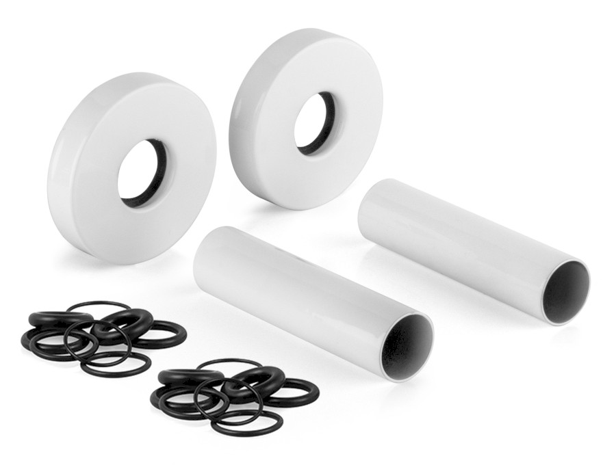 600.316.4 (56181) WICHER krycí rozeta kulatá, pár, bílá 600.316.4