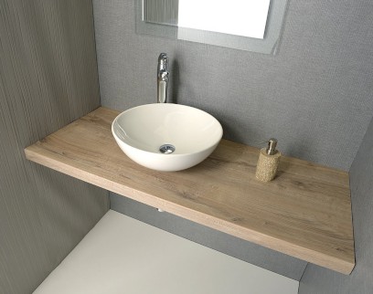 AVICE deska pod umyvadlo 100x50cm, tl.5cm, dub Rover AV104