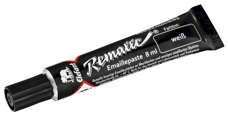 REM0 (1054) REMALLE opravný smalt, 8ml, bílá REM0