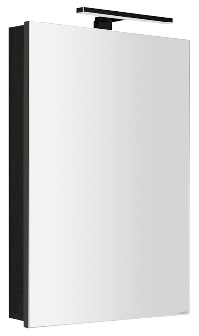 GRETA galerka s LED osvětlením, 50x70x14cm, černá mat GR055-0035