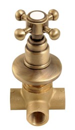 DEVIN26 (4269) ANTEA podomítkový přepínač, bronz DEVIN26