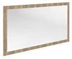 NIROX zrcadlo v rámu 120x70cm, dub texas NX127-2020
