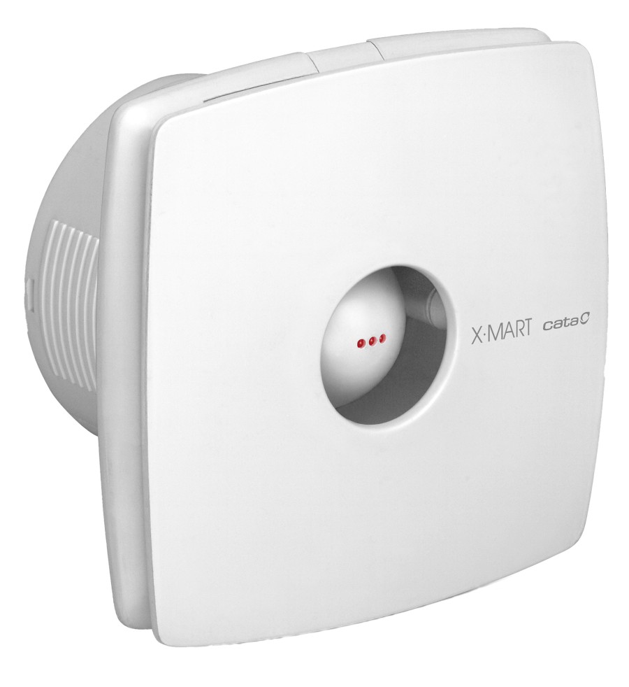 01020000 (709) X-MART 12 koupelnový ventilátor axiální, 20W, potrubí 120mm, bílá 01020000