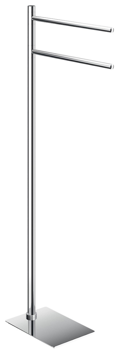TRILLY stojan na ručníky, hranatý, chrom TR3113