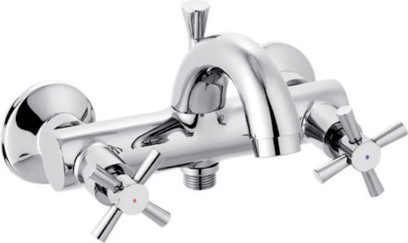 XENIA nástěnná vanová kohoutková baterie, chrom 1109-10