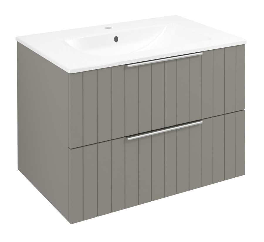 CR701-4343S (54856) CIRASA umyvadlová skříňka 69,8x52x46cm, agila strip CR701-4343S