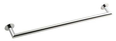 Madlo na ručník 650x70mm pro lepení na sklo, chrom CE509G