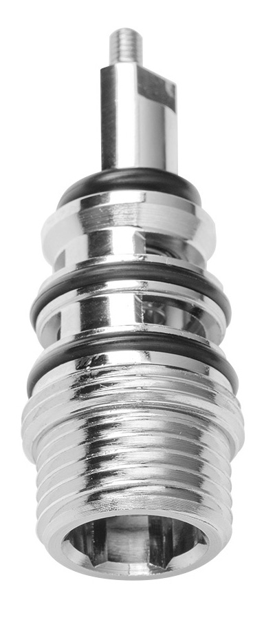 Přepínač kartuše pro vanovou baterii, chrom NDIV-10