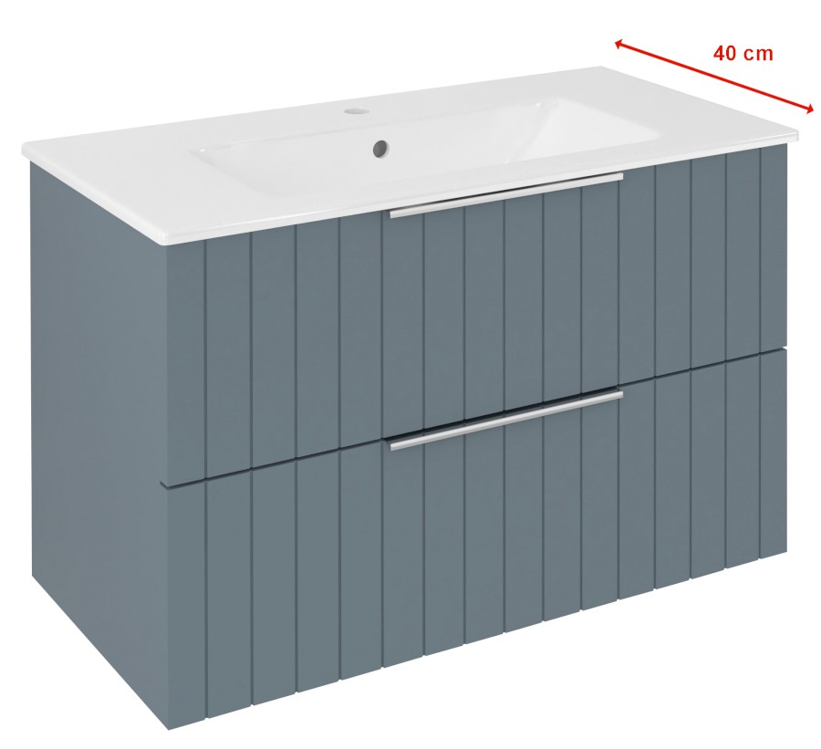 CIRASA STRIP umyvadlová skříňka 78x54x39cm, siena CR792-4242S