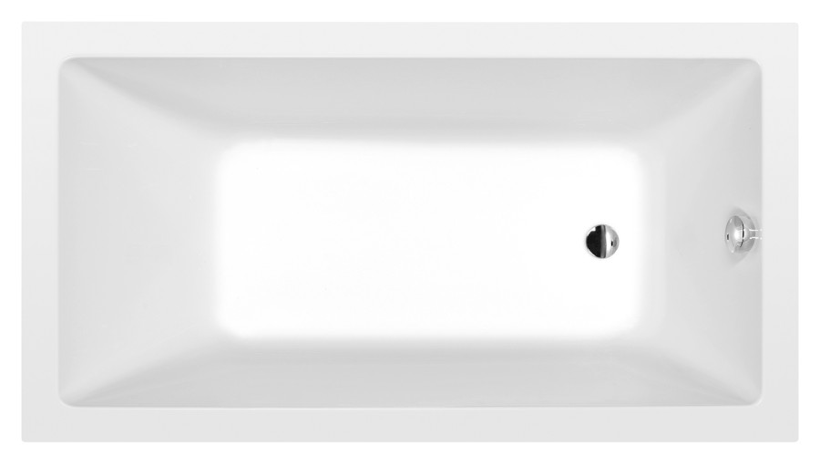 71722.11 (16870) NOEMI obdélníková vana 160x80x39cm, bílá mat 71722.11
