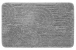 NI8593 (62231) RIST koupelnová předložka, 50x80cm, 100% polyester, protiskluz, šedá NI8593