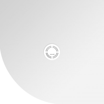 FLEXIA vanička z litého mramoru čtvrtkruh, s možností úpravy rozměru, 90x90cm, R550 91181