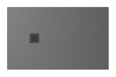 TRENECA vanička z litého mramoru s možností úpravy rozměru, 130x80cm, šedá mat 84303.31