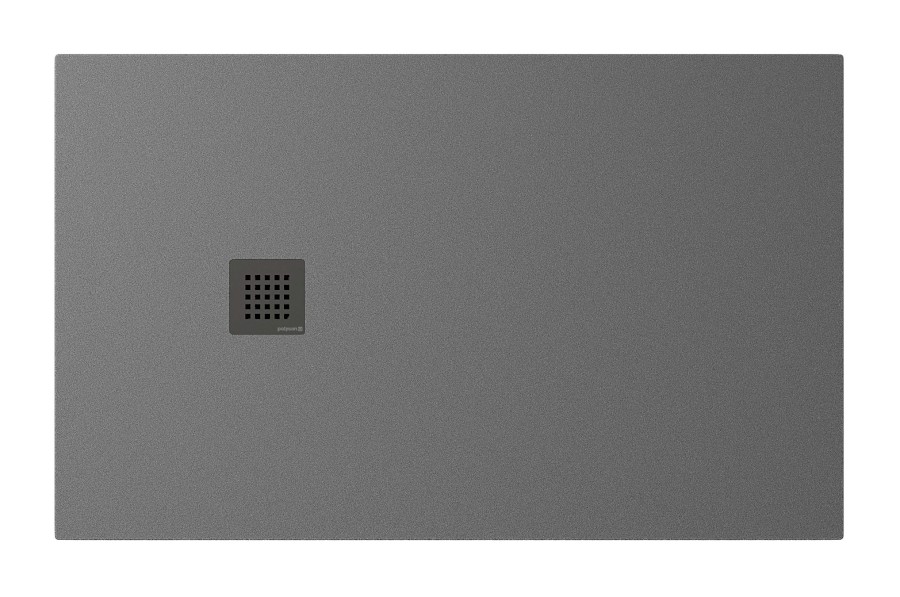 84303.31 (54984) TRENECA vanička z litého mramoru s možností úpravy rozměru, 130x80cm, šedá mat 84303.31