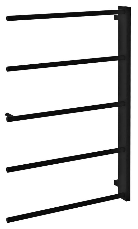 SLICE sušák osušky, 520x790mm, černá mat SN883