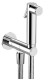 Nástěnný ventil s ruční bidetovou sprškou a bezpečnostní pojistkou,kulatý,chrom SG107
