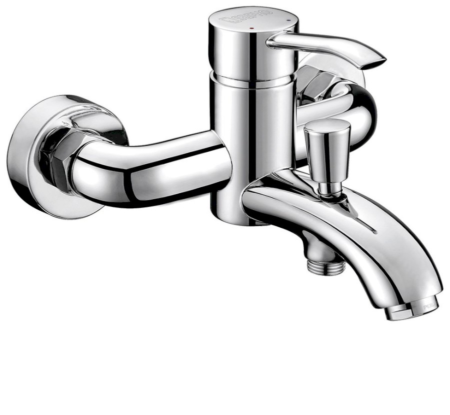 LUKA nástěnná vanová baterie, chrom LK10
