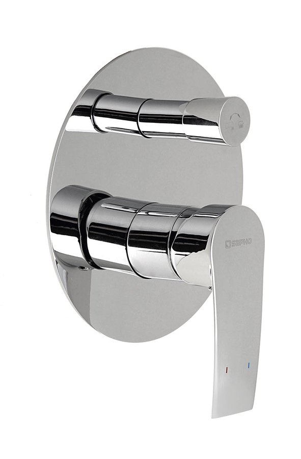 TREVIA podomítková sprchová baterie, 2 výstupy, chrom TN042