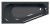 90111.30 (52560) TIGRA L asymetrická vana 170x80x46cm, šedá 90111.30