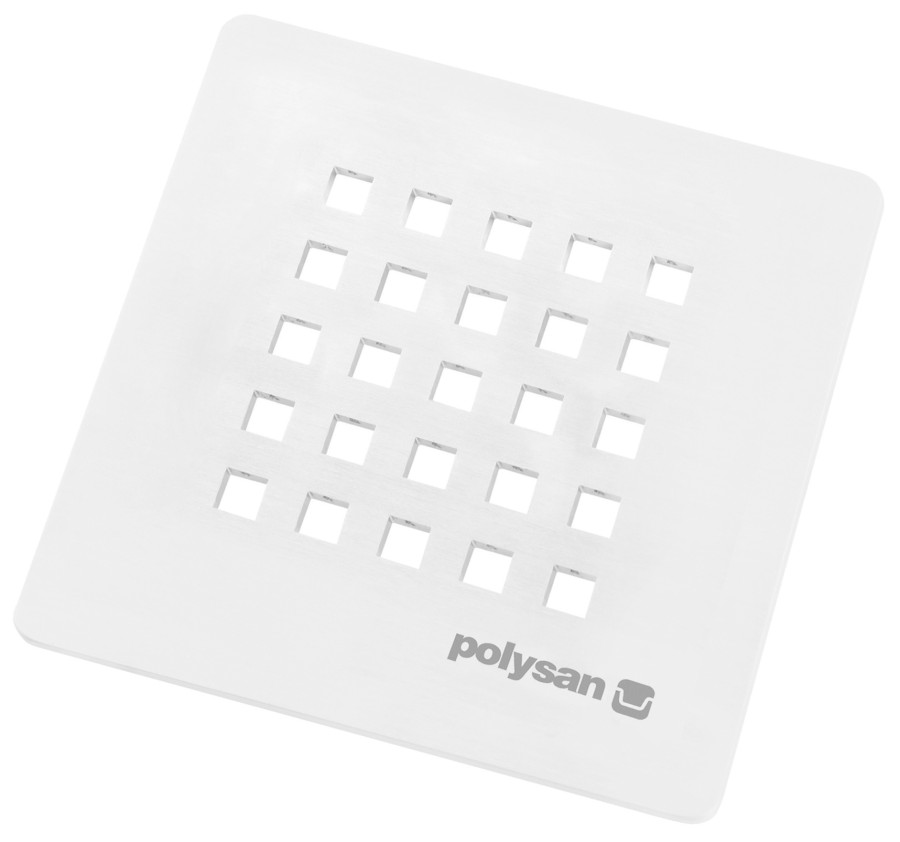 85999.10 (56358) TRENECA čtvercová krytka sifonu, bílá 85999.10