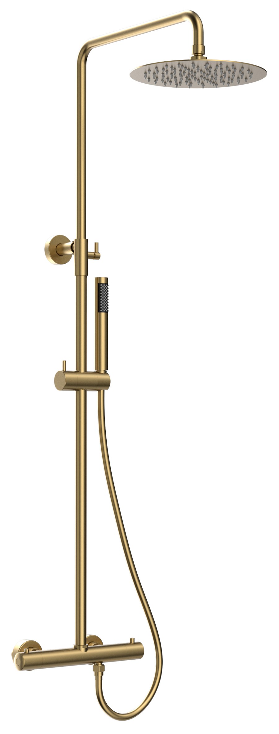 KU139GB (51622) Sprchový sloup s termostatickou baterií, zlato mat KU139GB