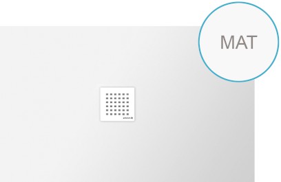 FLEXIA vanička z litého mramoru s možností úpravy rozměru, 130x80cm, bílá mat 72899MAT