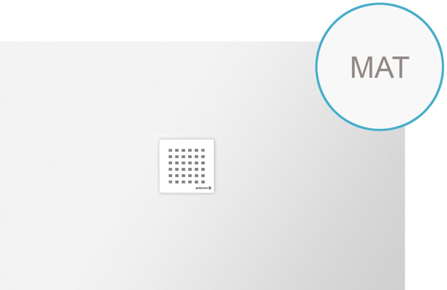 72899MAT (45609) FLEXIA vanička z litého mramoru s možností úpravy rozměru, 130x80cm, bílá mat 72899MAT