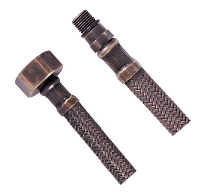 Flexibilní nerezová hadice M10x3/8