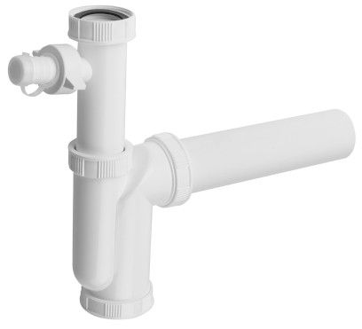 Dřezový sifon s odbočkou 6/4