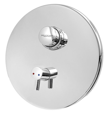 TEMPOR samouzavírací podomítkový sprchový ventil s regulací teploty, chrom 937.141.1