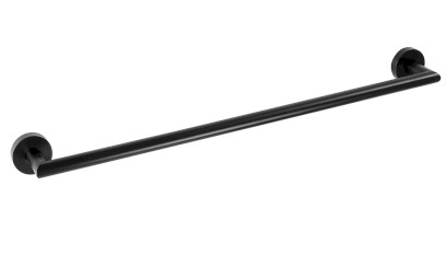 X-ROUND BLACK držák ručníků 450mm, černá mat XR402B