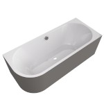 72129M.43 (60352) VIVA R MONOLITH asymetrická vana 180x75x60cm, bílá/agila 72129M.43