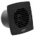 UC-10 koupelnový ventilátor axiální, 8W, potrubí 100mm, černá 01256000