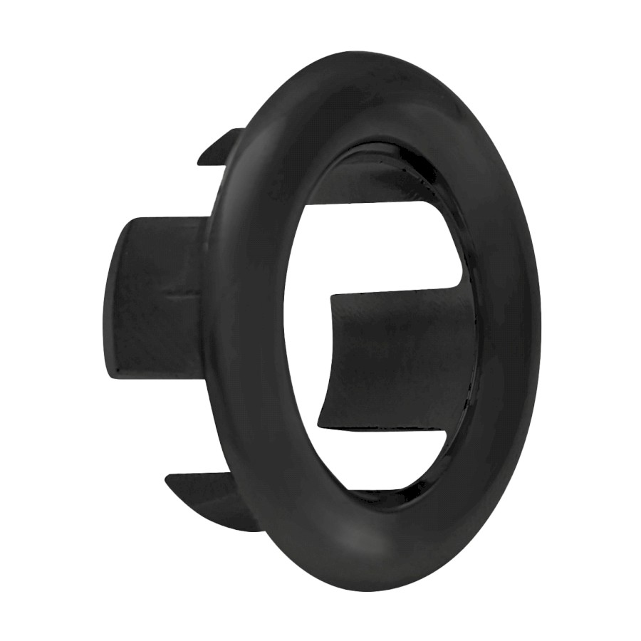 ND1601B (60887) Krytka přepadu Ø 30mm, černá mat ND1601B