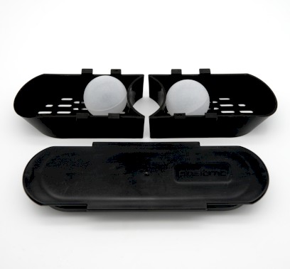 Sada dílů pro plastový žlab (víko, těsnění, koule, sítka) 73361