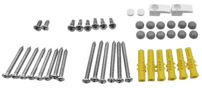 UGGA instalační sada, bílá SPAT06W