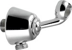 Držák sprchy kulatý otočný, s vyústěním, chrom SUP4B